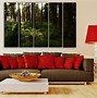 Image result for Mounted Canvas Forest Wall Art