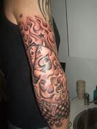 Image result for Flame Tattoo Sleeve