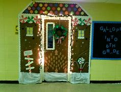 Image result for Gingerbread House Door Decorations