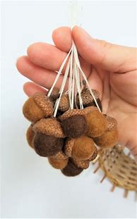 Image result for Felt Acorns