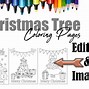 Image result for Christmas Tree Coloring Pages