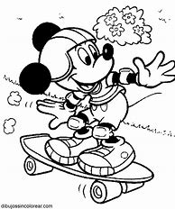 Image result for Mickey Mouse Colorear