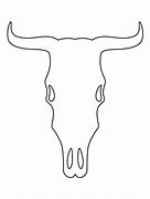 Image result for Printable Cow Skull