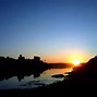 Image result for sunset with sun beach