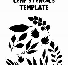 Image result for Fall Leaf Pattern Template