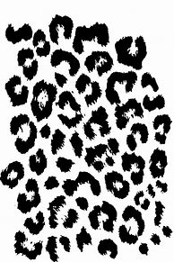 Image result for Cheetah Print Clip Art Black and White