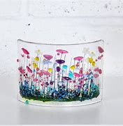 Image result for Curved Fused Glass Art