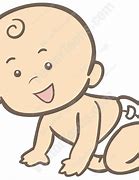 Image result for Boy Baby Crawling Cartoon