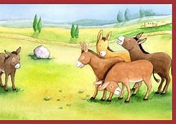 Image result for Palm Sunday Lesson for Children Donkey