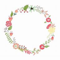 Image result for Watercolor Floral Wreath Clip Art