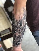 Image result for Angel Tattoo On Forearm