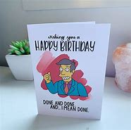 Image result for Simpsons Birthday Meme