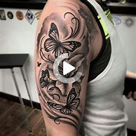 Image result for Rose with Butterfly Tattoo