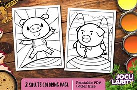 Image result for Fat Pig Coloring Pages