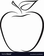 Image result for Apple Outline Cricut