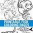 Image result for Fish Fishing Coloring Pages