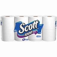 Image result for Scott 1000 Toilet Paper 36 Regular Rolls