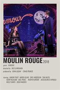 Image result for Moulin Rouge Theater Poster