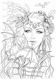 Image result for Gothic People Coloring Pages