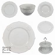 Image result for Fleur De Lis Dinnerware