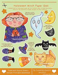 Image result for Witch Paper Dolls by Charlotte Whatley