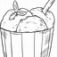 Image result for Cute Ice Cream Coloring Pages