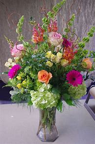 Image result for Spring Fresh Flower Arrangements Coral Roses