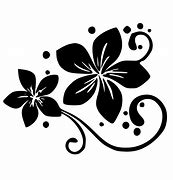 Image result for Simple Flower Decal