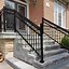 Image result for Exterior Metal Railings for Stairs