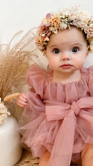 Image result for Dusty Rose Flower Girl Dress