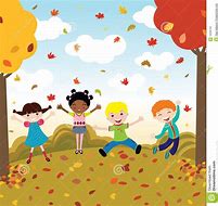 Image result for Fall Children Clip Art