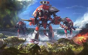 Image result for Imperial Knights 40K Art