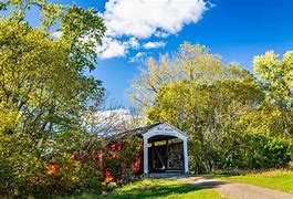 Image result for Parke County Covered Bridge Map