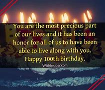 Image result for 100th Birthday Sayings