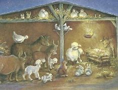 Image result for Stable and Nativity Animals Clip Art