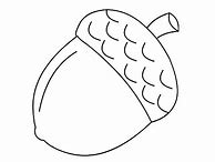 Image result for Acorn Tree Coloring Page