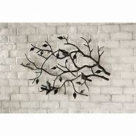 Image result for Cast Iron Bird Branch Wall Art