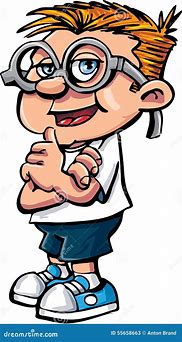 Image result for Nerd Boy Cartoon