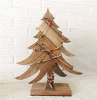 Image result for Decorated Wooden Christmas Trees