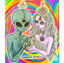 Image result for Trippy Alien Drawings