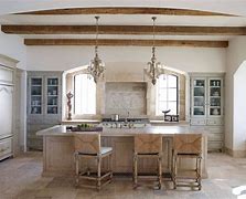 Image result for French Whitewashed Country Farmhouse Kitchen