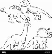 Image result for Dinosaur Coloring Black and White