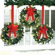 Image result for Outdoor Christmas Window Decorations