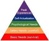 Image result for Maslow's Expanded Hierarchy of Needs