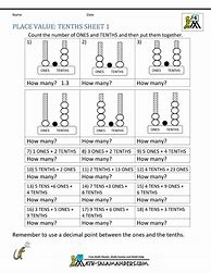 Image result for Decimal Place Value Practice Worksheets