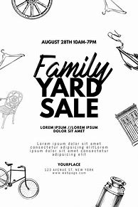 Image result for Yard Sale Flyer Template Free