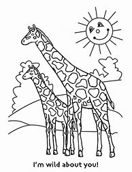 Image result for Free Giraffe Coloring Pages