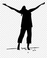 Image result for Black and White Clip Art Woman Praying