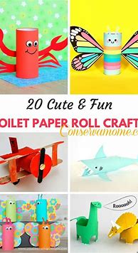 Image result for Fun Crafts with Toilet Paper Rolls