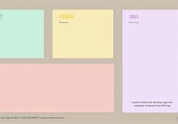 Image result for Computer Desktop Organizer Template